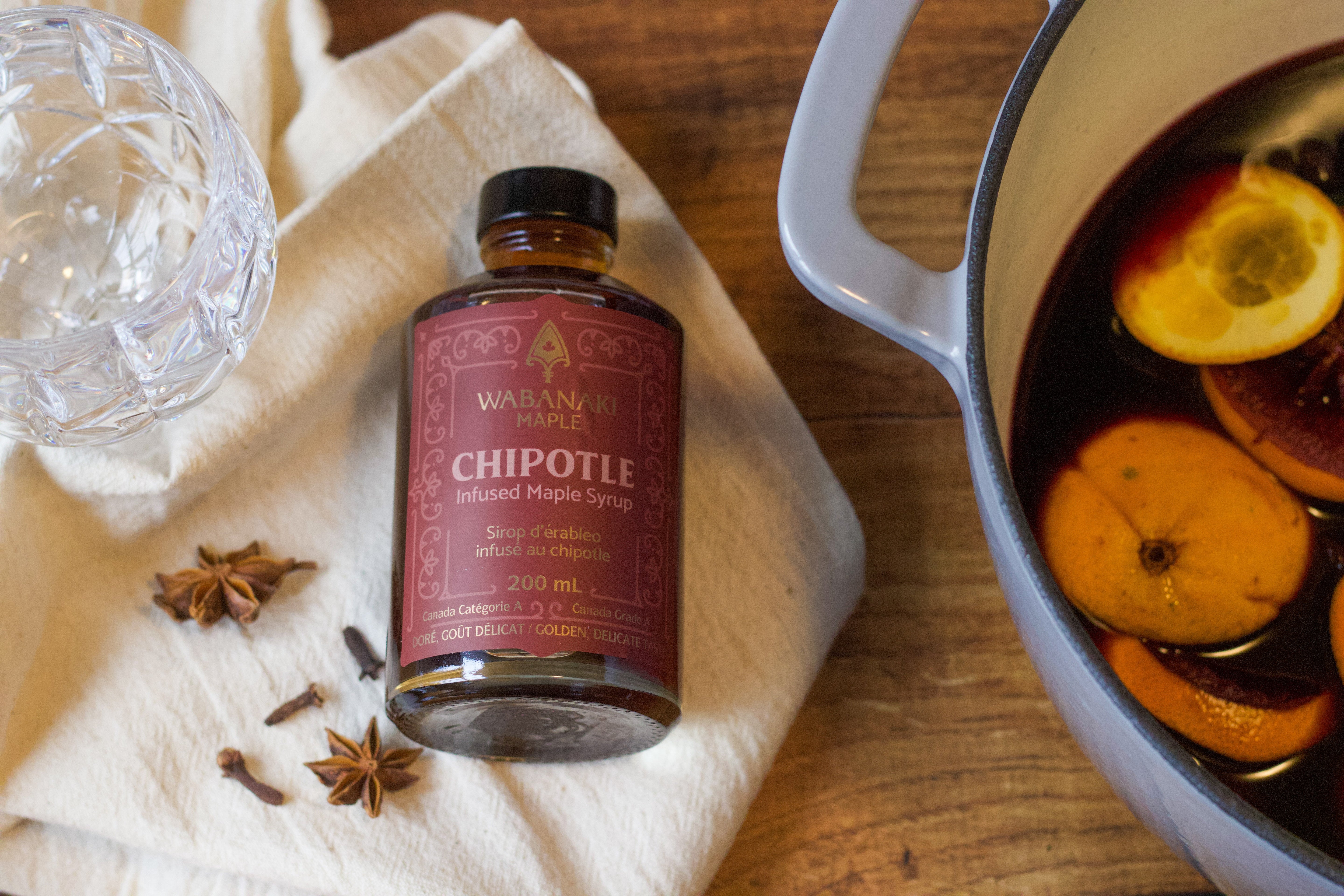 Chipotle Maple Mulled Wine